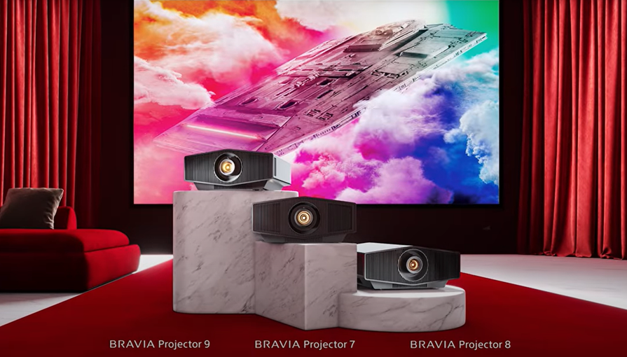 NOUVELLE GAMME PROJECTEURS SONY 4K 7 8 9