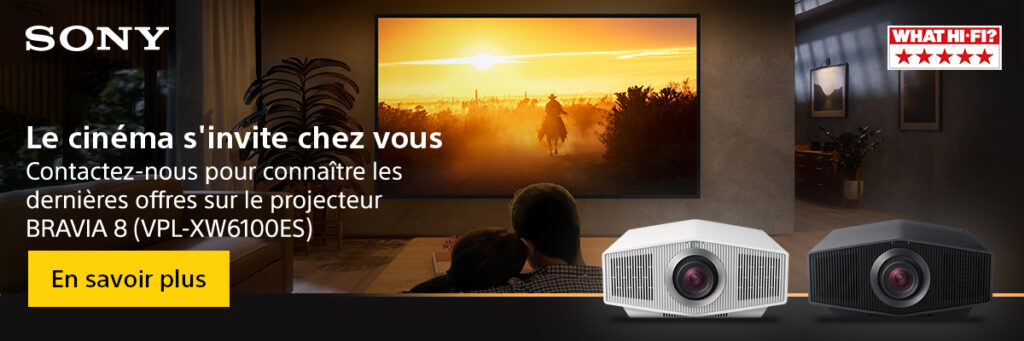 Le cinema s'invite chez vous avec les nouvelles gammes de projecteurs SONY